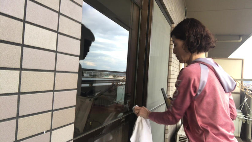 窓、サッシの掃除